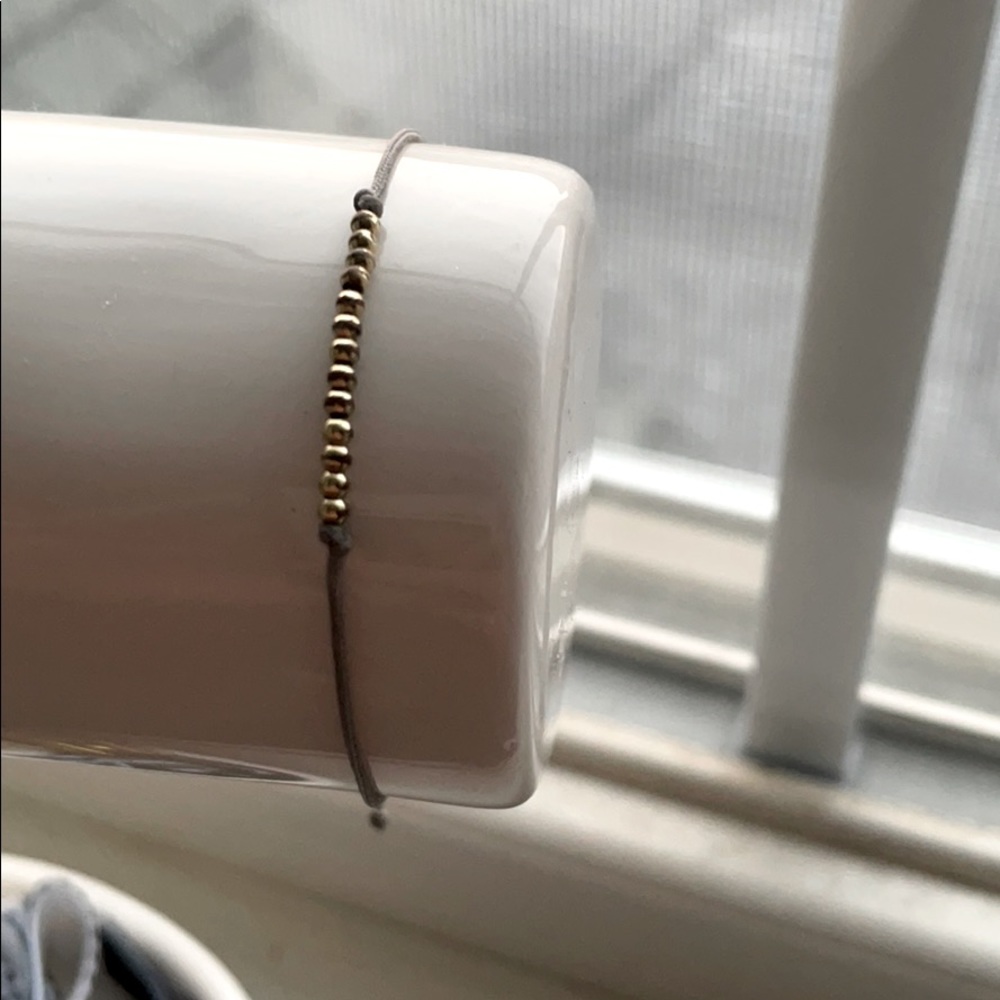Lucky Feather Beaded Braclete